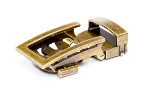 1.25" Traditional Buckle in Antiqued Gold