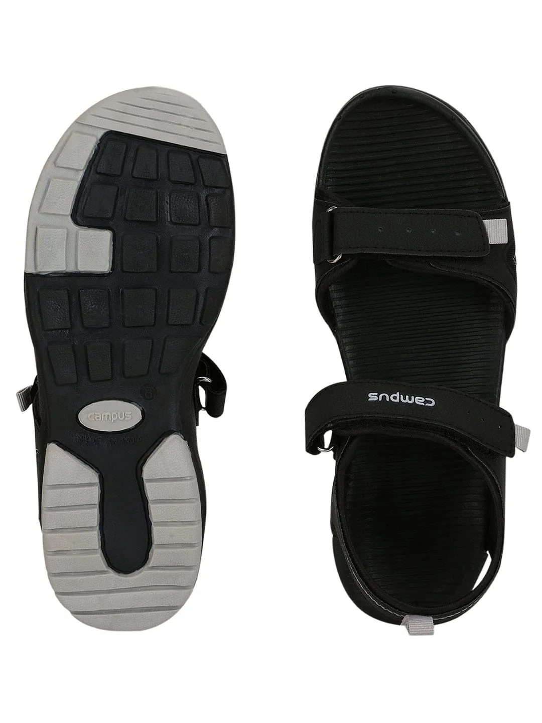 2GC-16 Black Men's Sports Sandals
