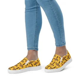 AJBeneficial Entourage Women’s slip-on canvas shoes in Yellow