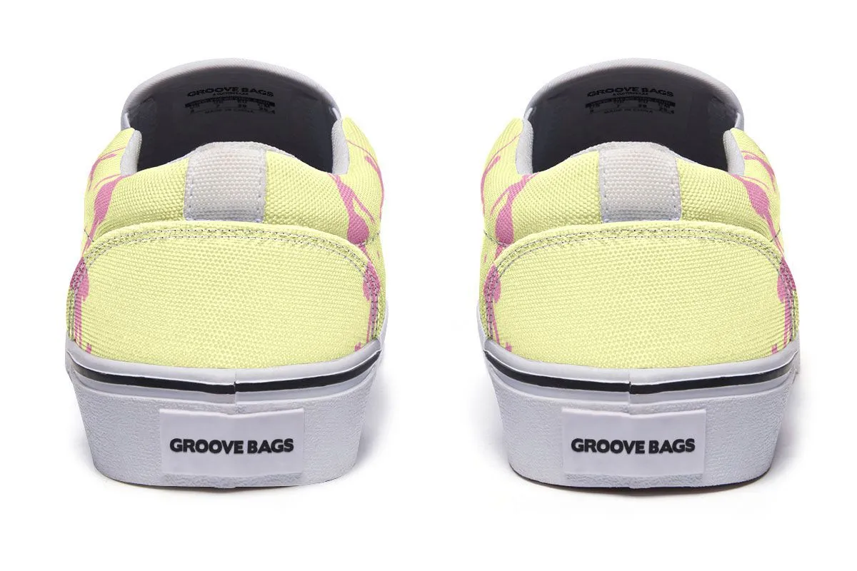 Ballet Shoe Diagram Slip-On Shoes