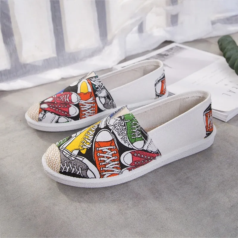 Breathable Soft Slip on Flats Shoes