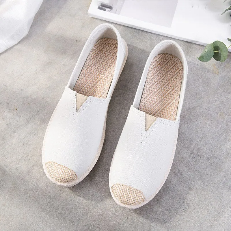 Breathable Soft Slip on Flats Shoes