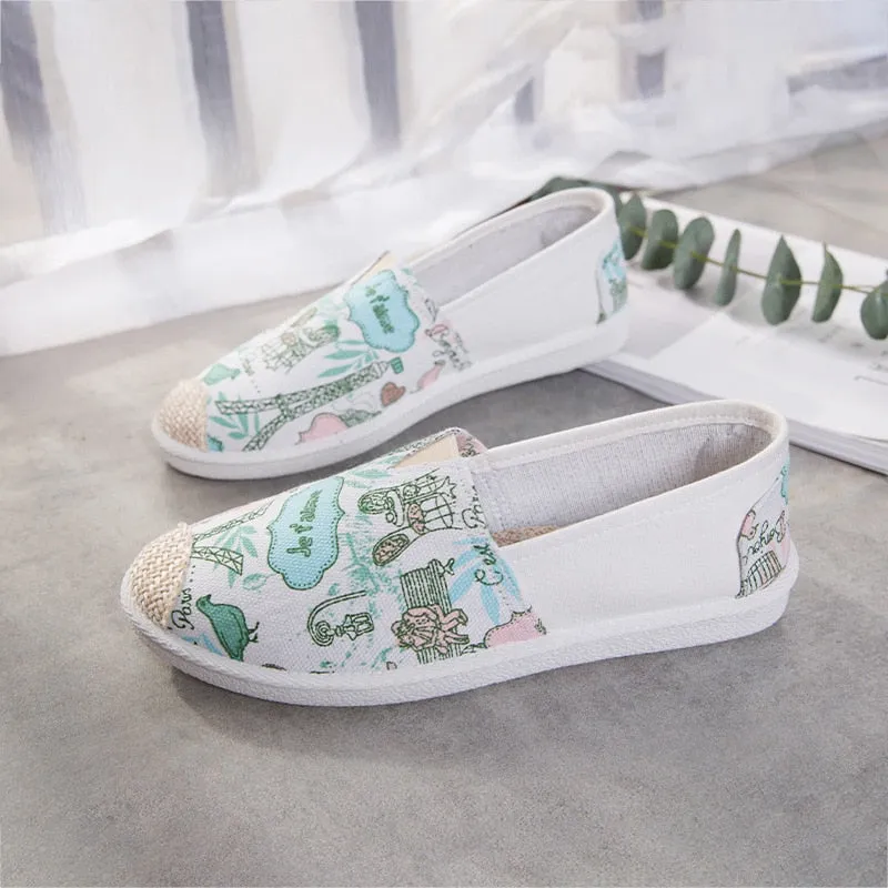 Breathable Soft Slip on Flats Shoes