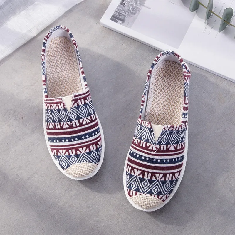 Breathable Soft Slip on Flats Shoes