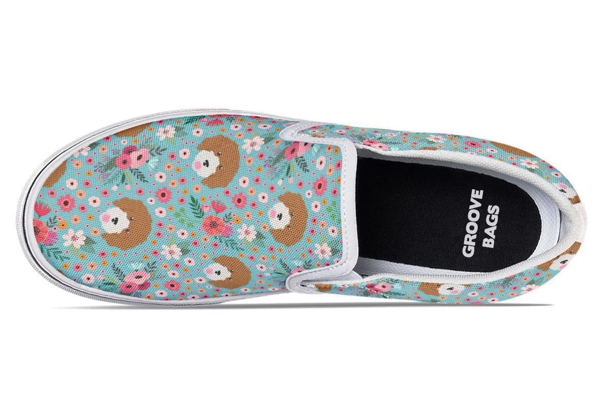 Cavoodle Flower Slip-On Shoes