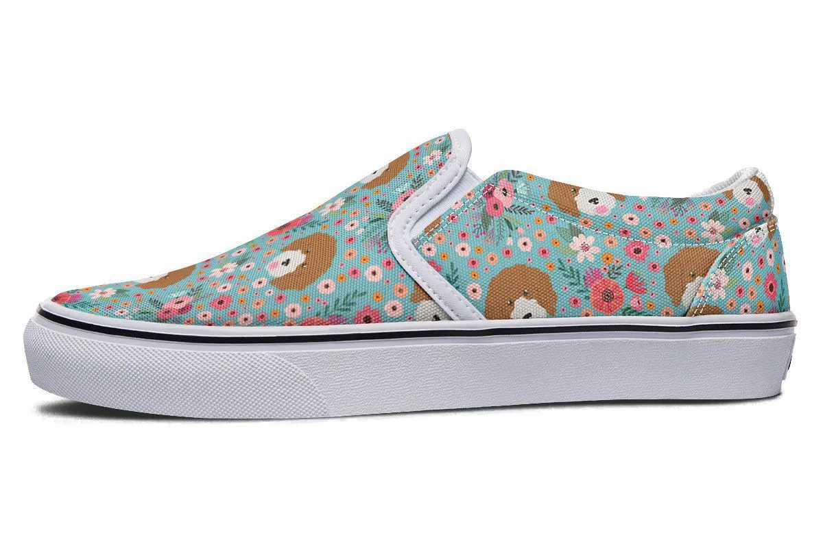 Cavoodle Flower Slip-On Shoes