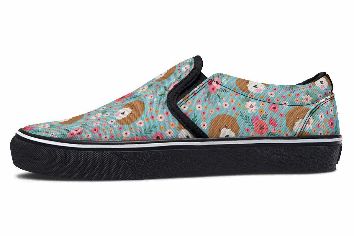 Cavoodle Flower Slip-On Shoes