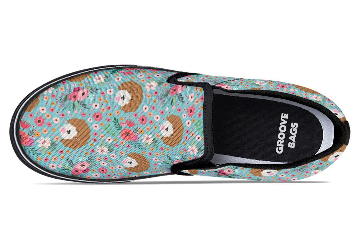 Cavoodle Flower Slip-On Shoes