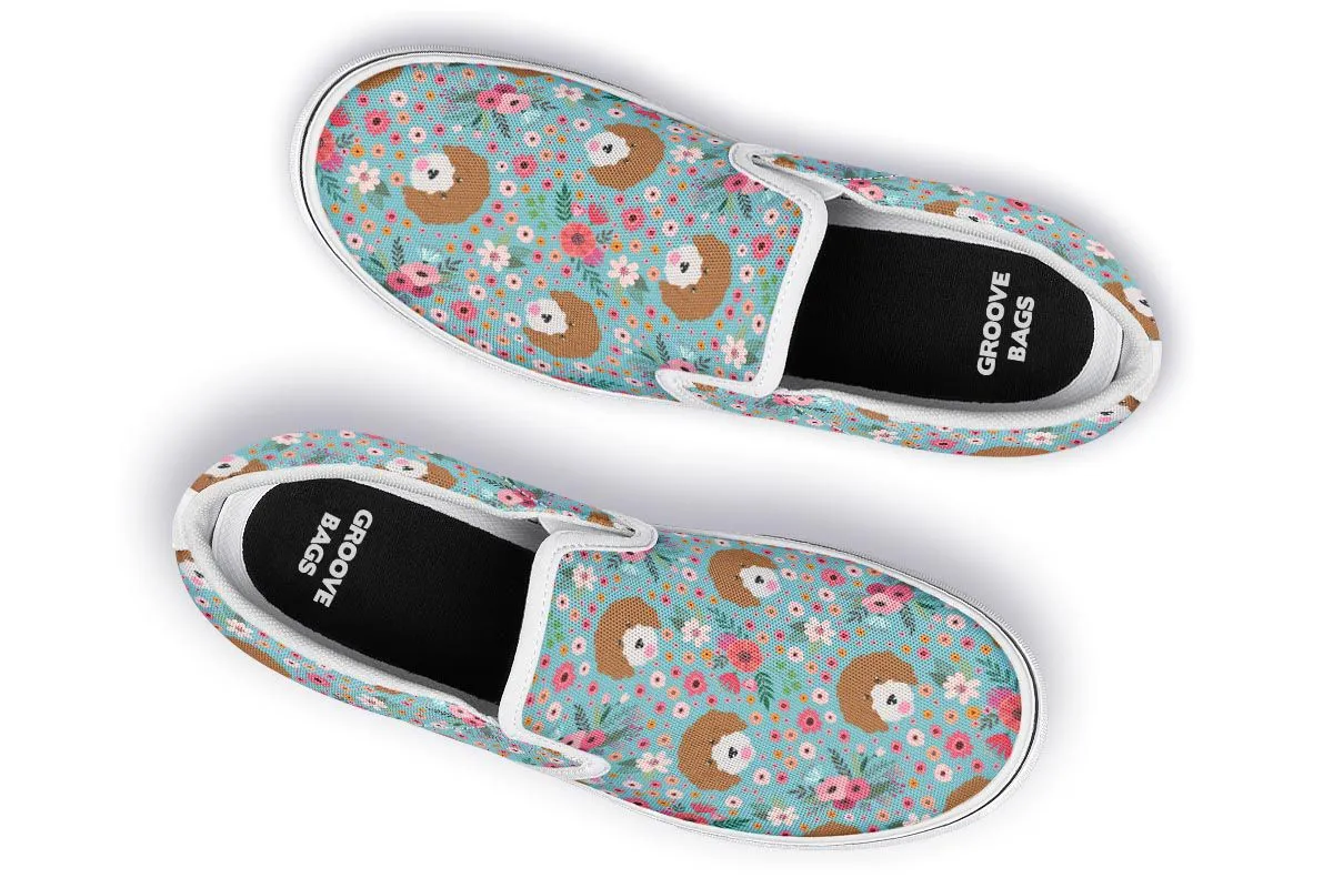 Cavoodle Flower Slip-On Shoes
