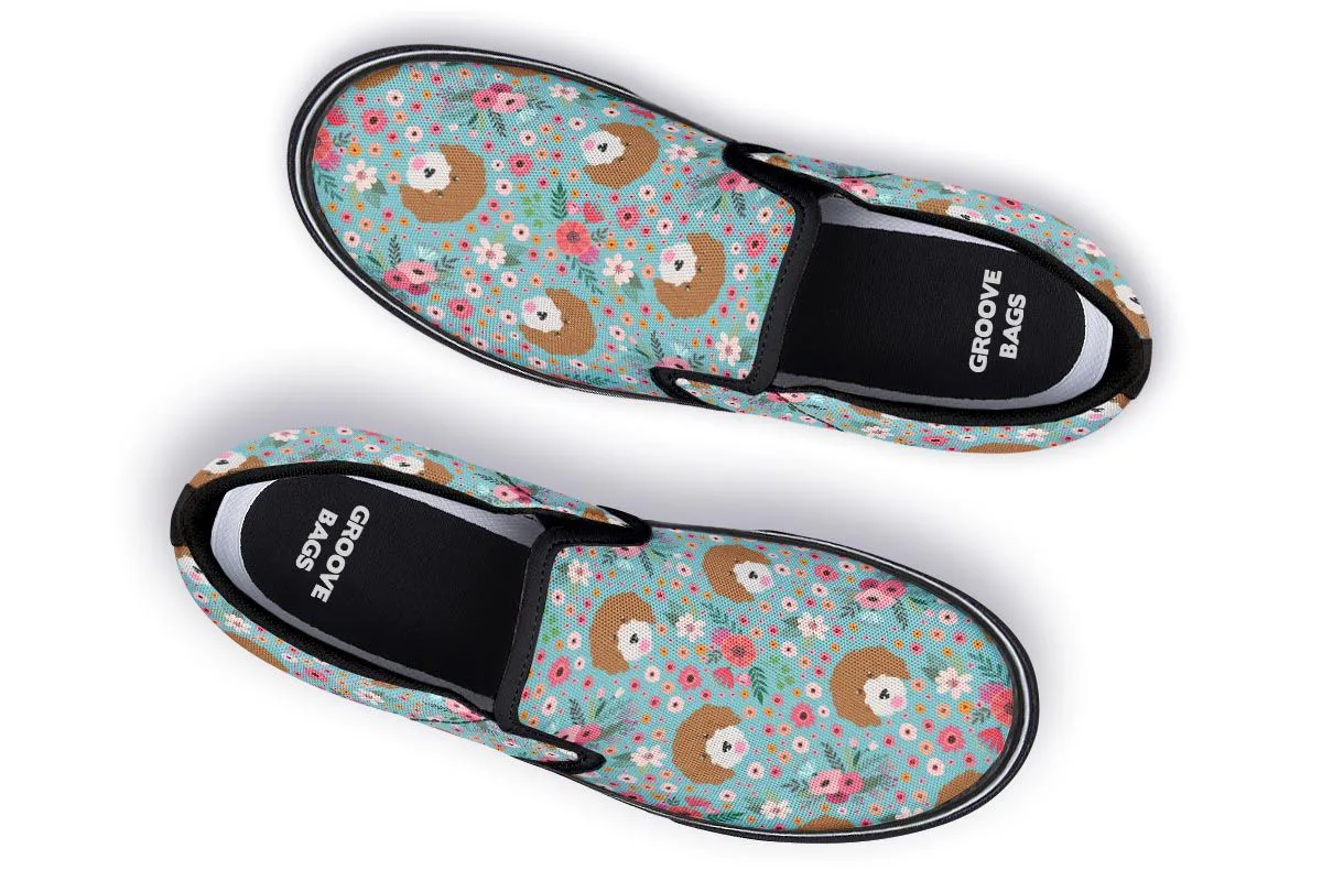 Cavoodle Flower Slip-On Shoes