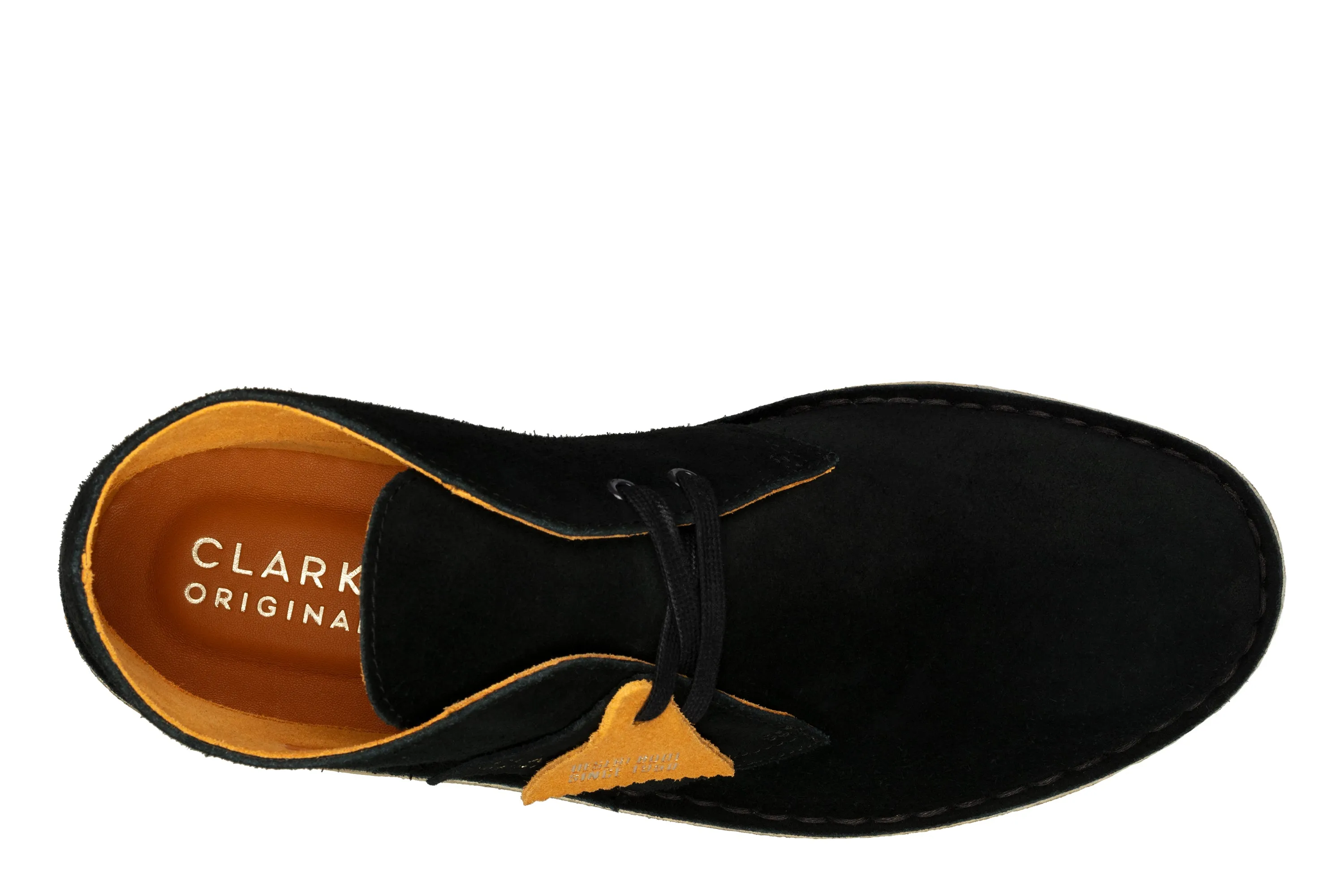 Clarks Original Desert Boot -Black Combi Suede Made in Vietnam