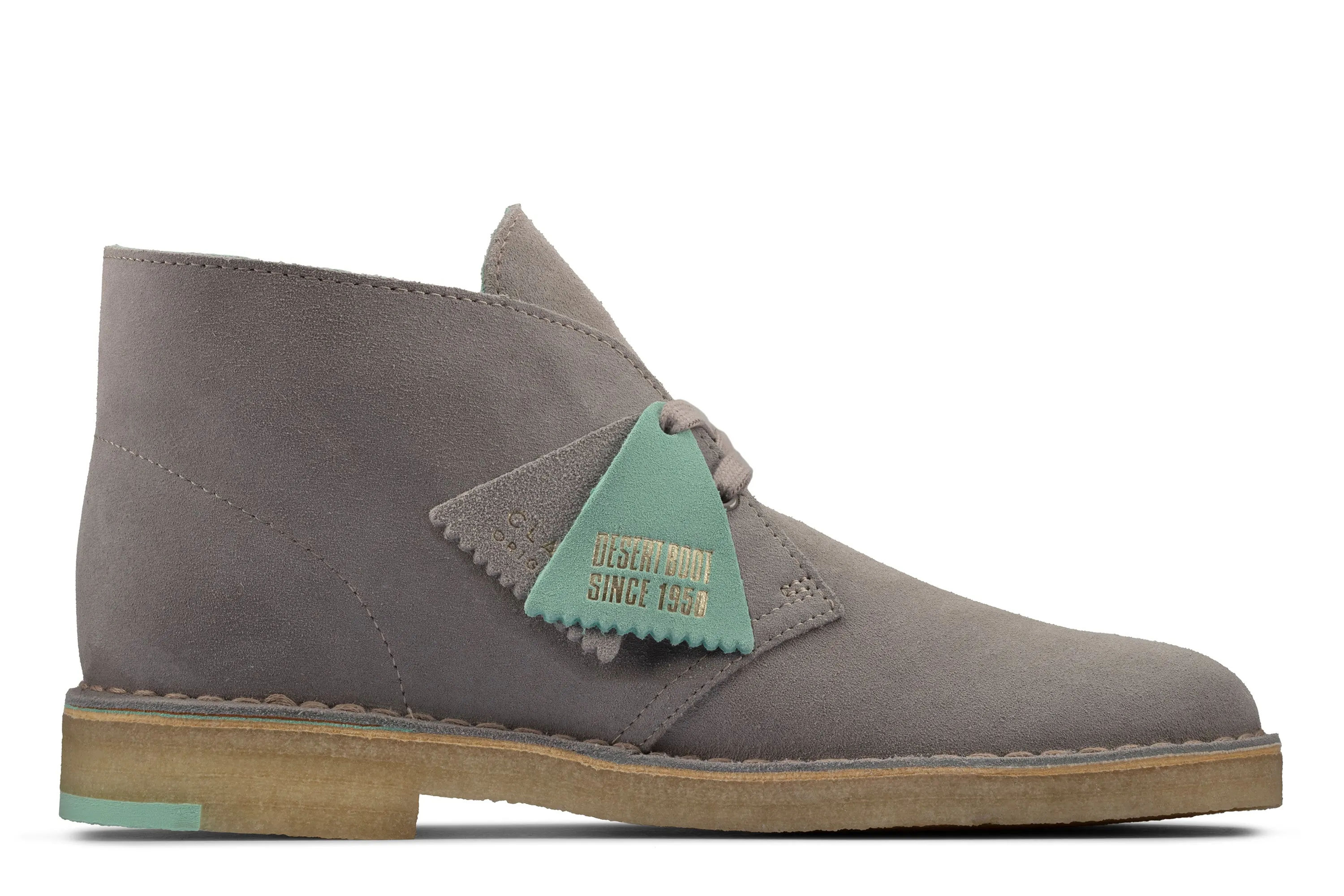 Clarks Original Desert Boot - Grey Combi Made in Vietnam