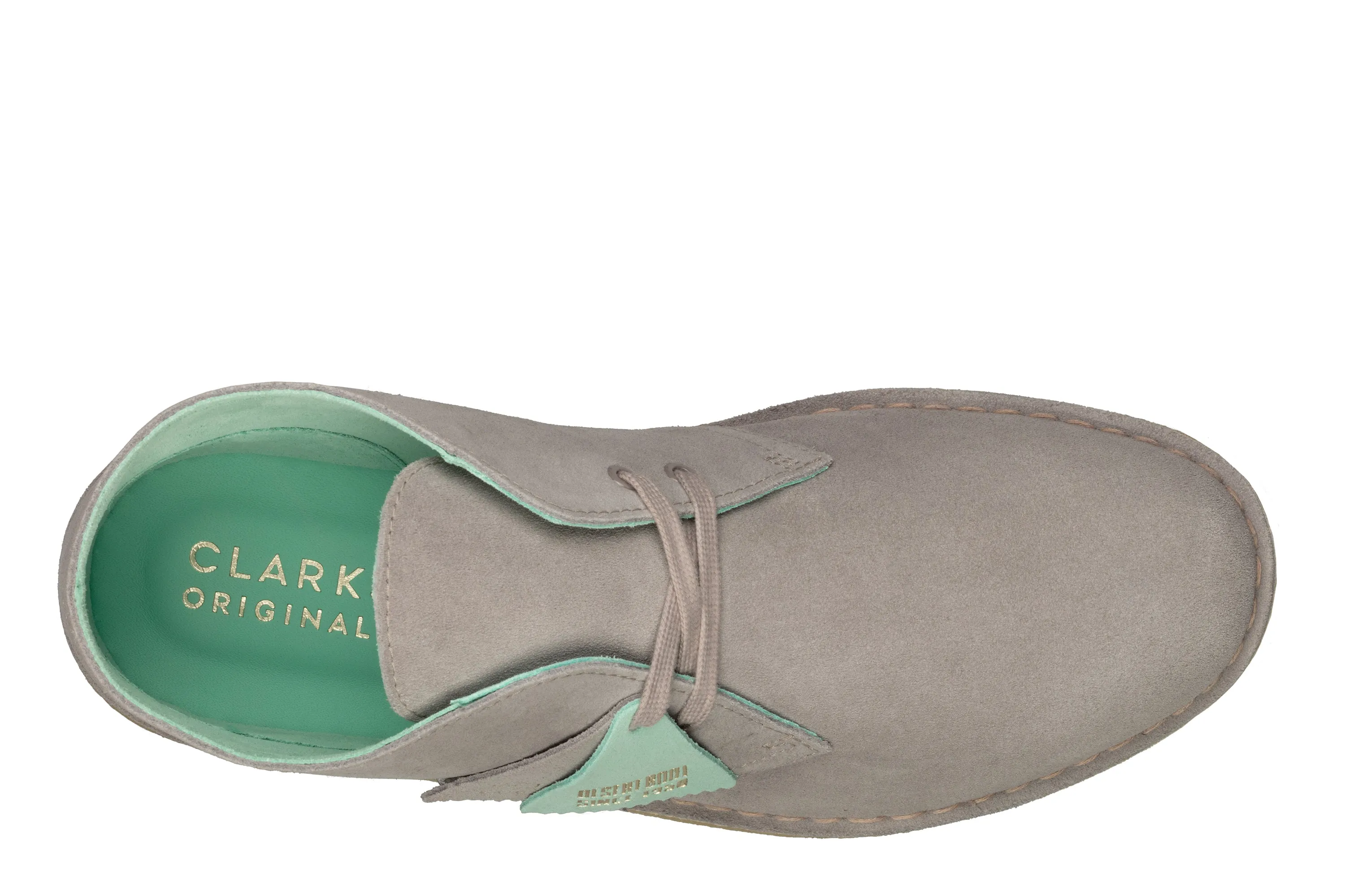 Clarks Original Desert Boot - Grey Combi Made in Vietnam