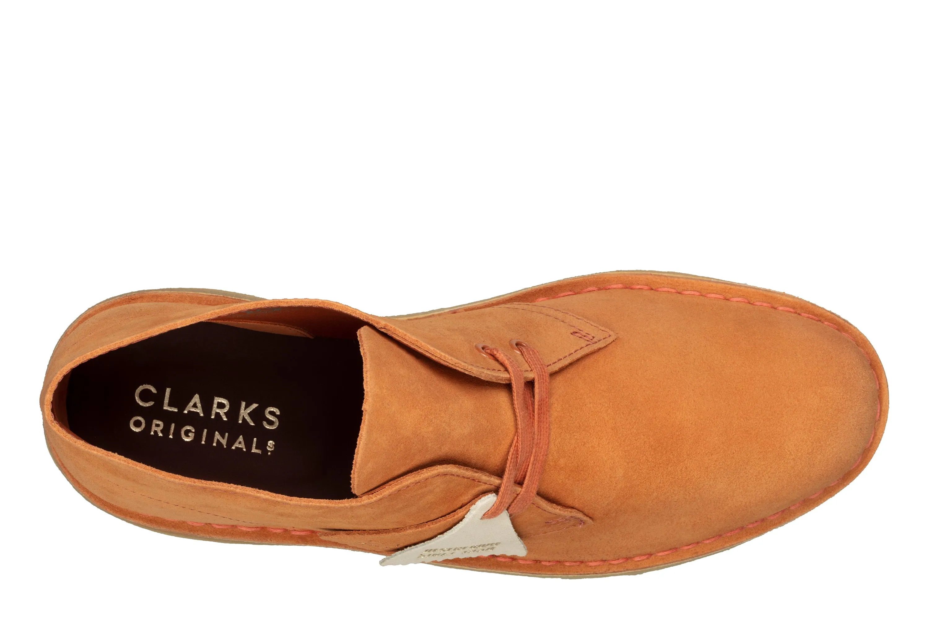 Clarks Original Desert Boot - Rust Suede Made in Vietnam
