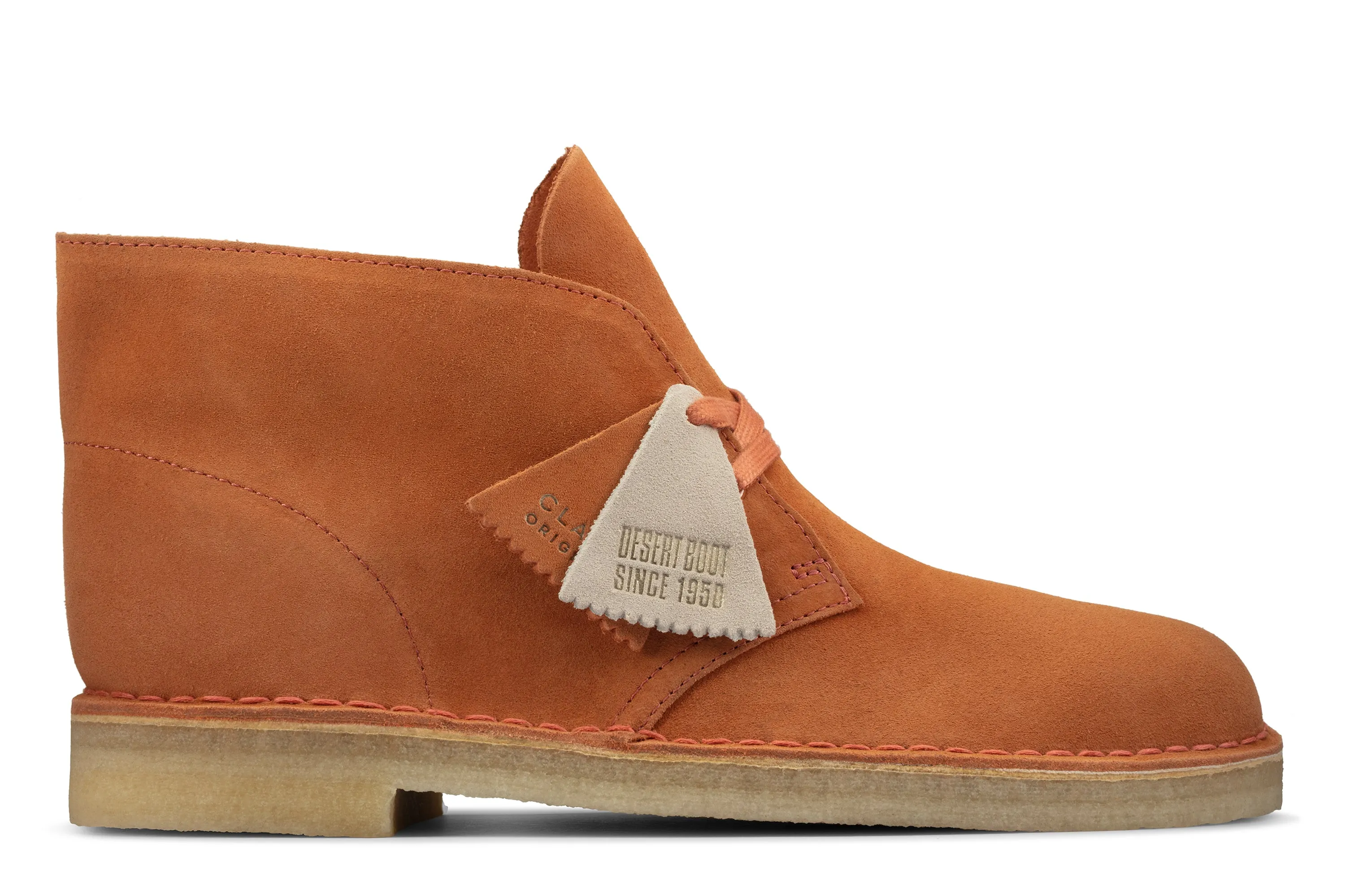 Clarks Original Desert Boot - Rust Suede Made in Vietnam