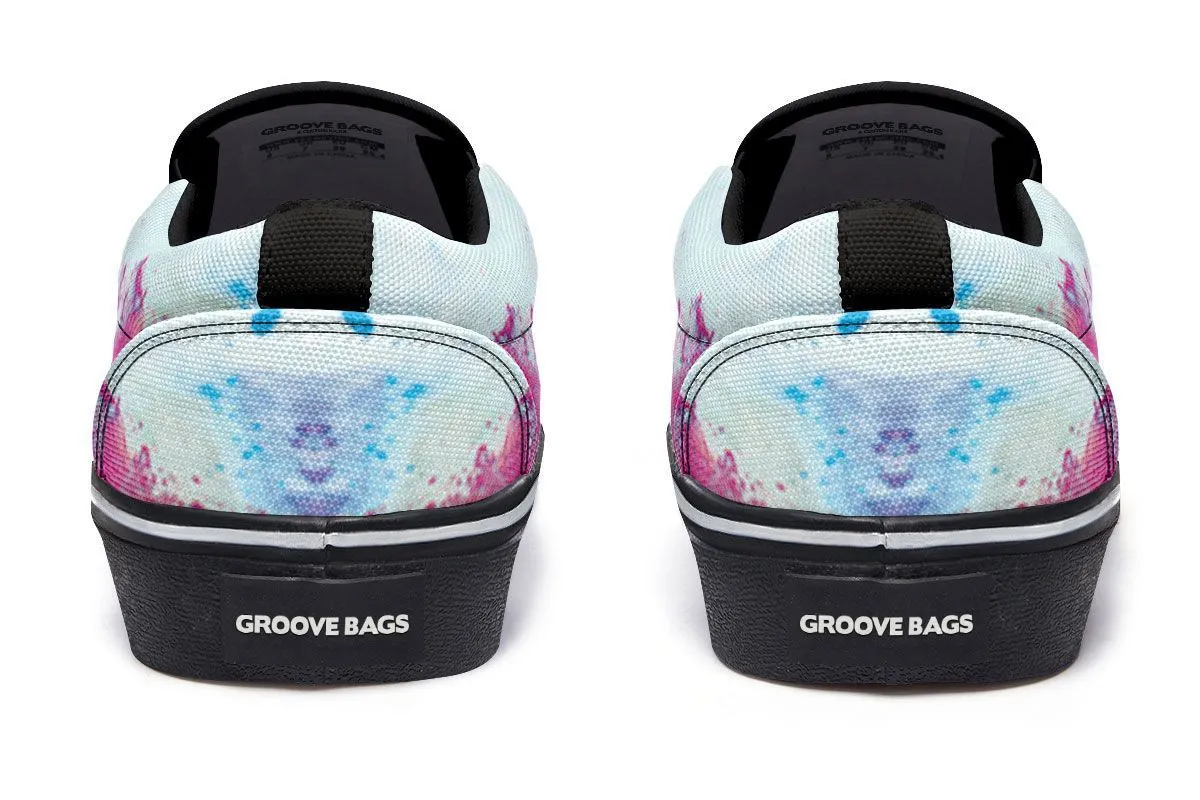 Color Wheel Slip-On Shoes