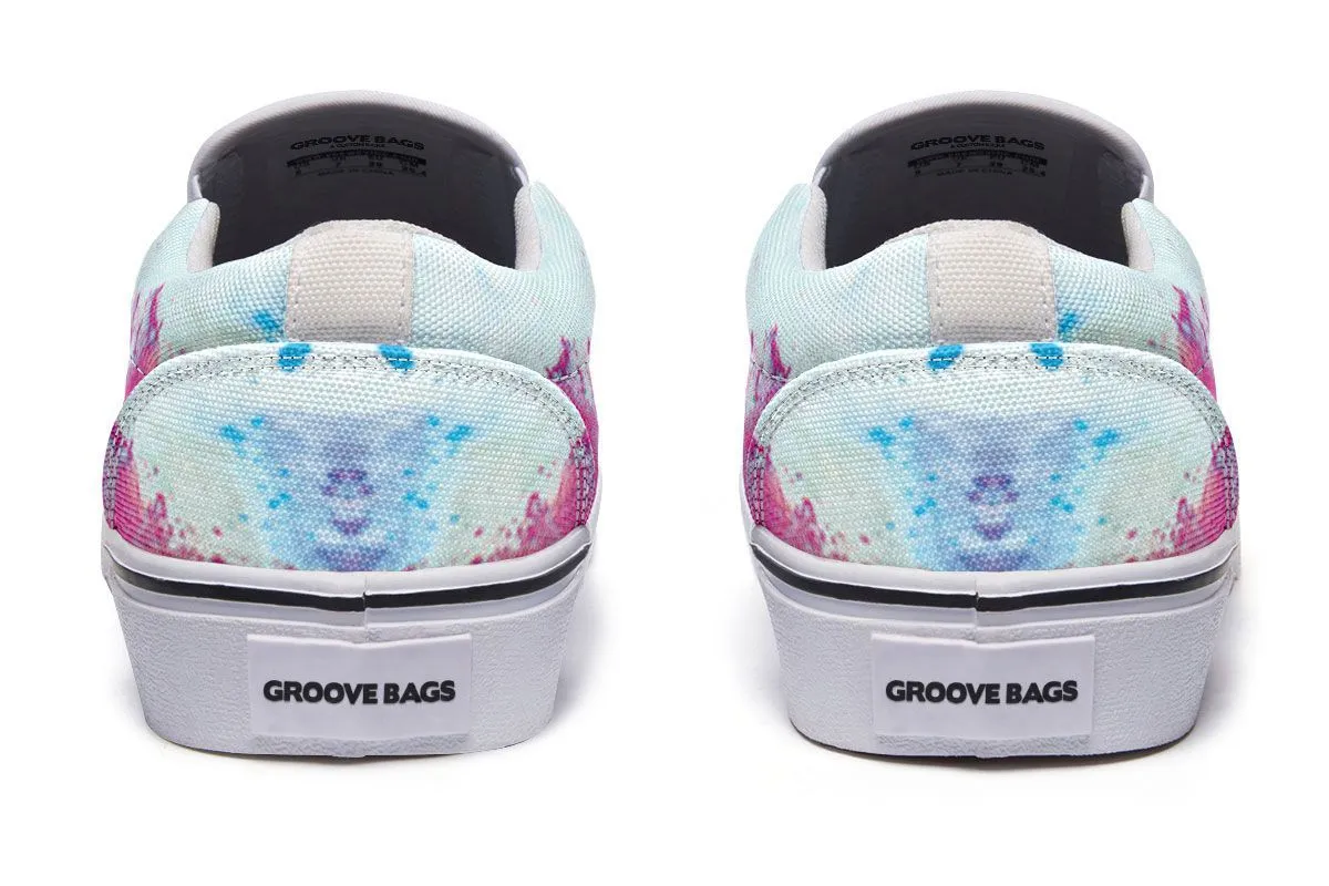 Color Wheel Slip-On Shoes