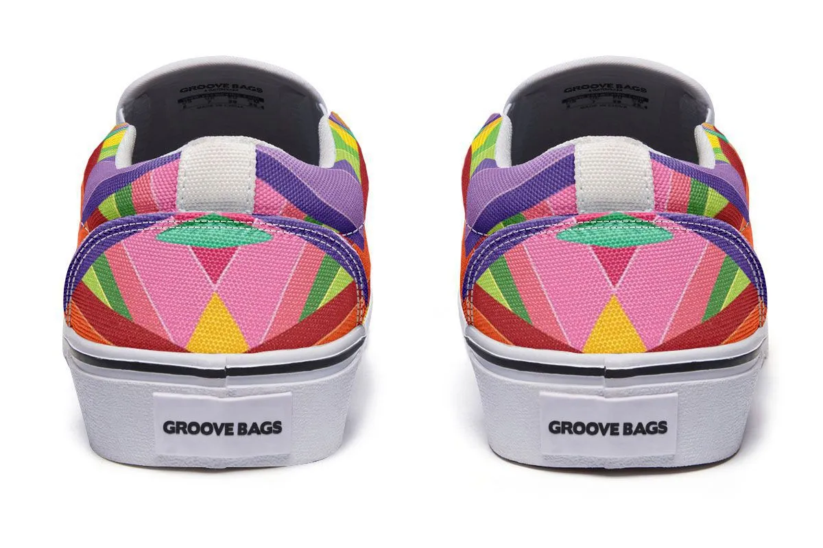 Colorful Pencils Slip-On Shoes