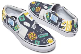 Computer Tech Slip-On Shoes