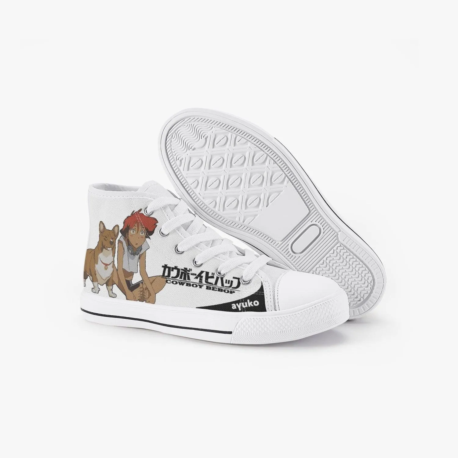 Cowboy Bebop Edward Wong Hau Pepelu Tivrusky IV Kids A-Star High Anime Shoes