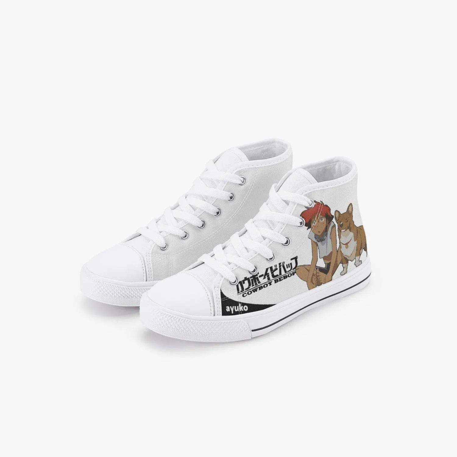 Cowboy Bebop Edward Wong Hau Pepelu Tivrusky IV Kids A-Star High Anime Shoes