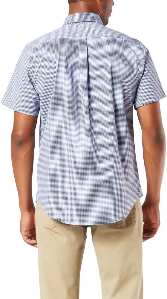 Dockers Men's Classic Fit Short Sleeve Signature Comfort Flex Shirt (Standard and Big & Tall)