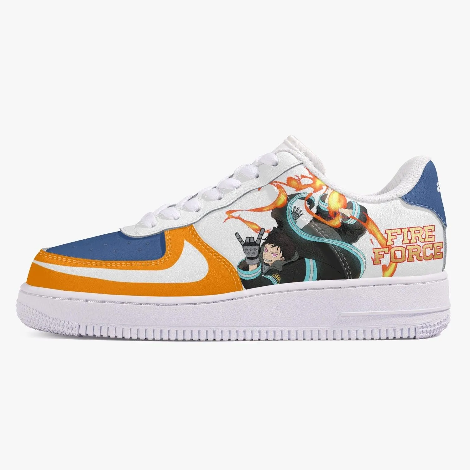 Fire Force Shinra Kusakabe AF1 Anime Shoes