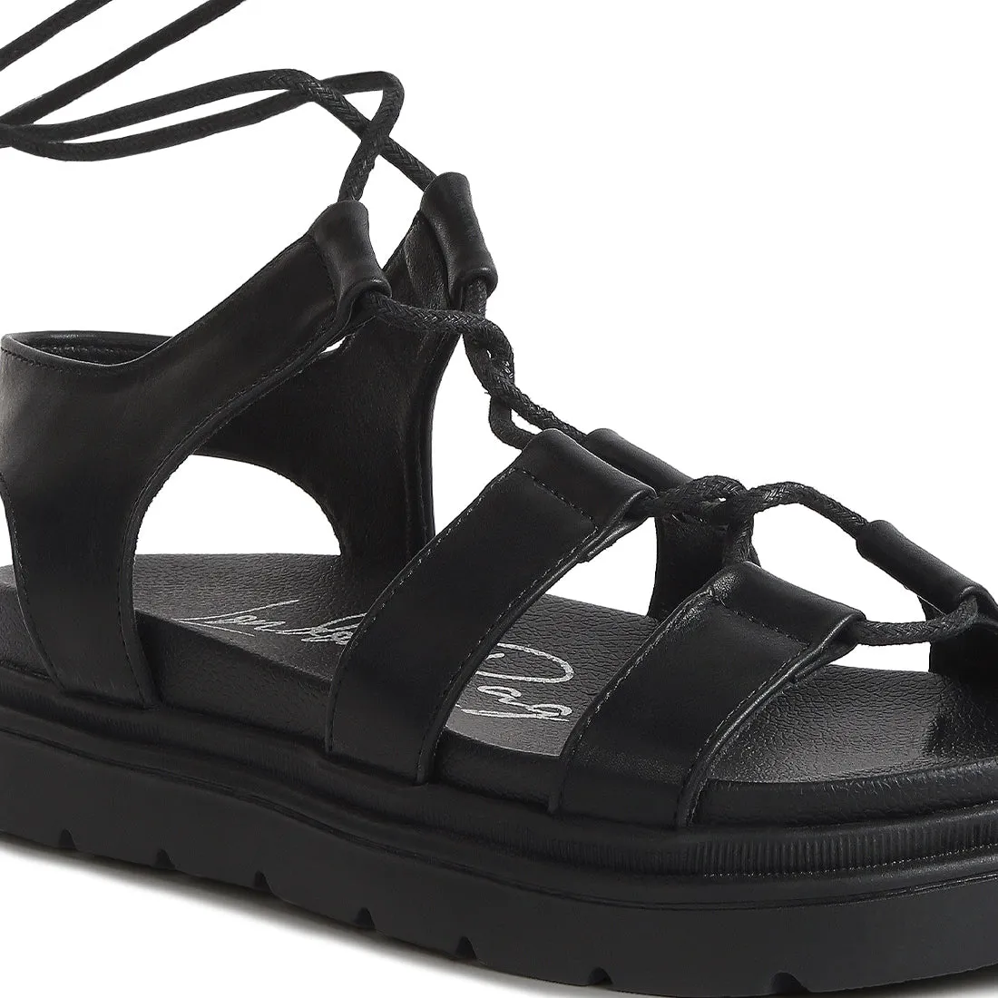 Flatform Gladiator Sandals