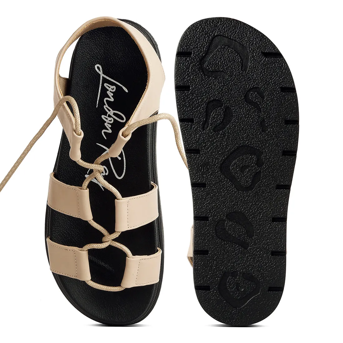 Flatform Gladiator Sandals