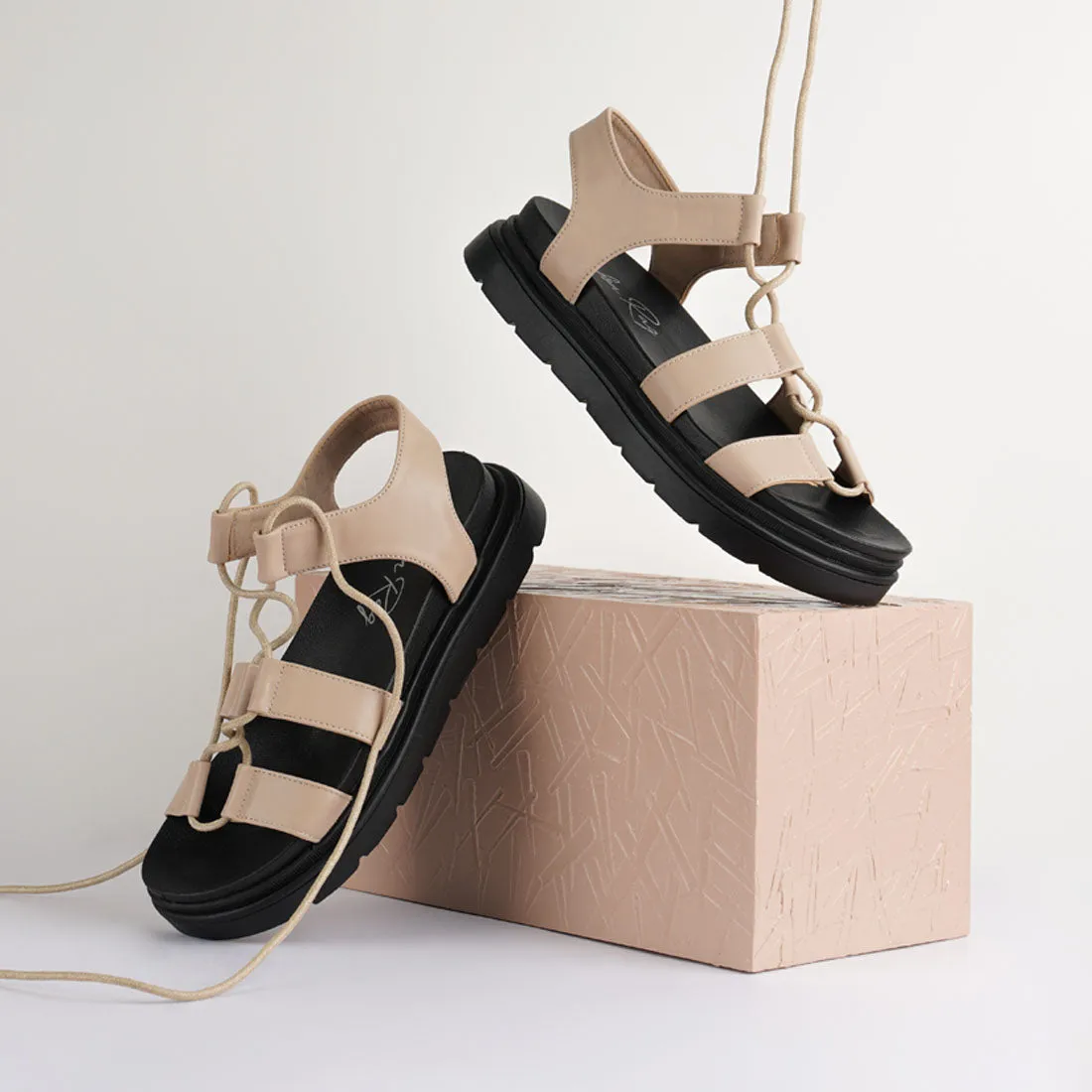 Flatform Gladiator Sandals