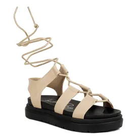 Flatform Gladiator Sandals