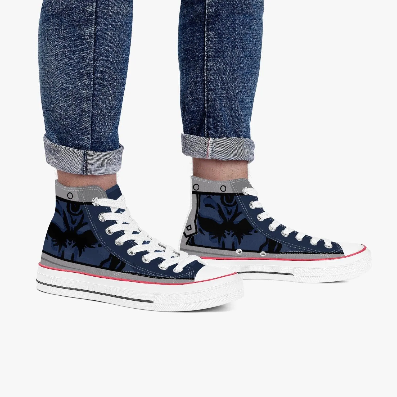 Fullmetal Alchemist Alex Louis Armstrong A-Star High White Anime Shoes