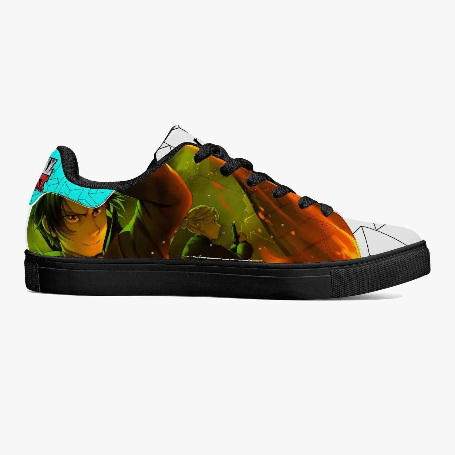Fullmetal Alchemist Roy Low-Top Skate Anime Shoes