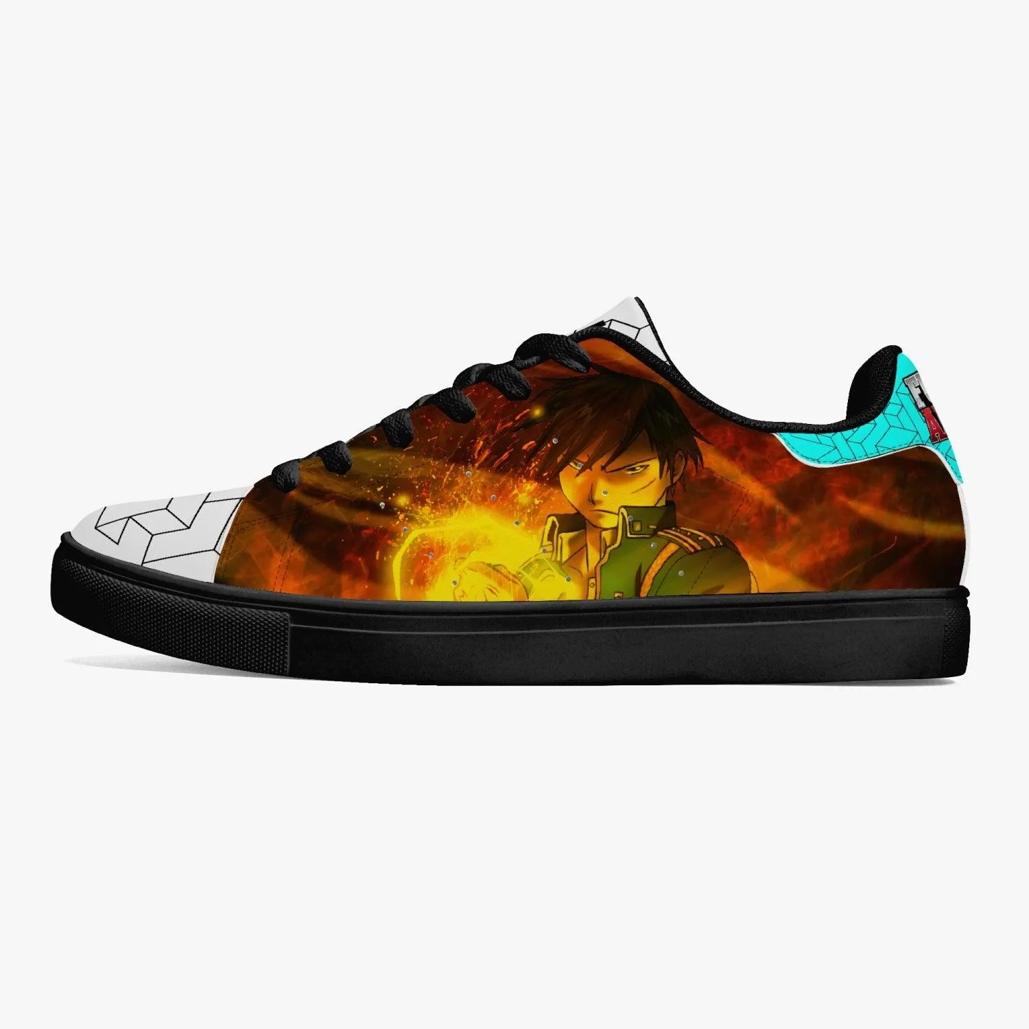 Fullmetal Alchemist Roy Low-Top Skate Anime Shoes