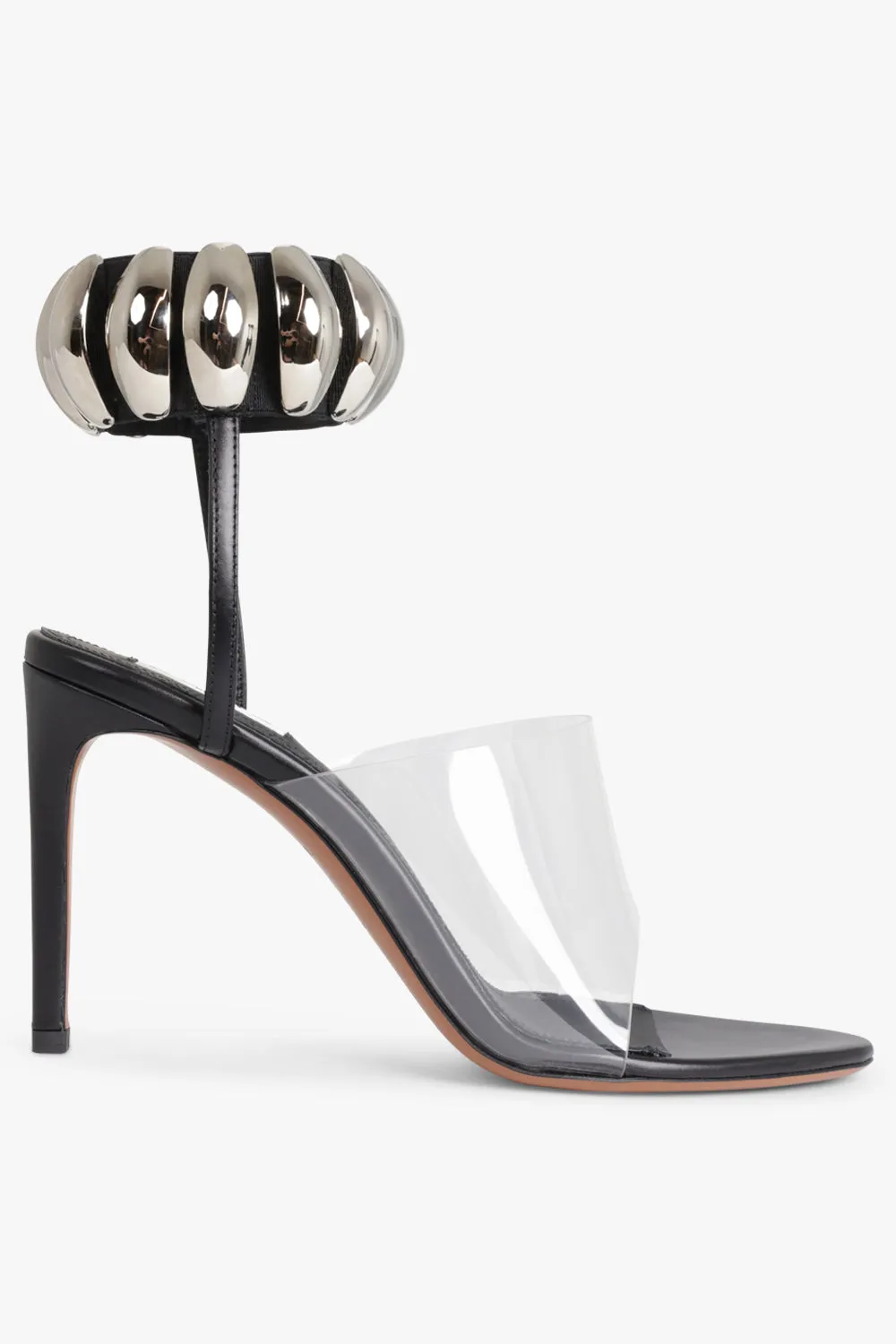 Heeled Sandals 90Mm | Black