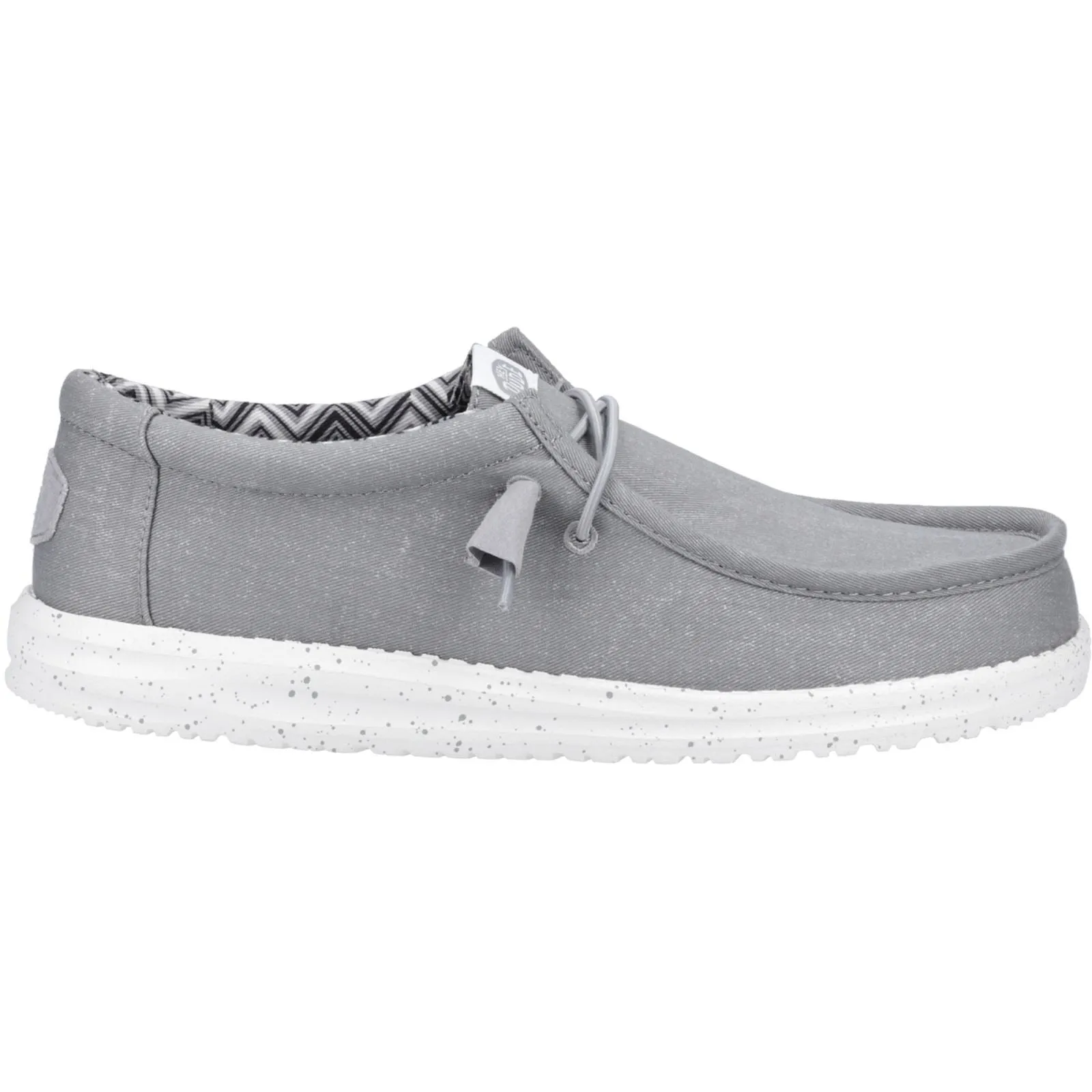 HEYDUDE Men Classic Slip On Shoes - Wally Canvas in 6 Colours, 7-12 - G40700