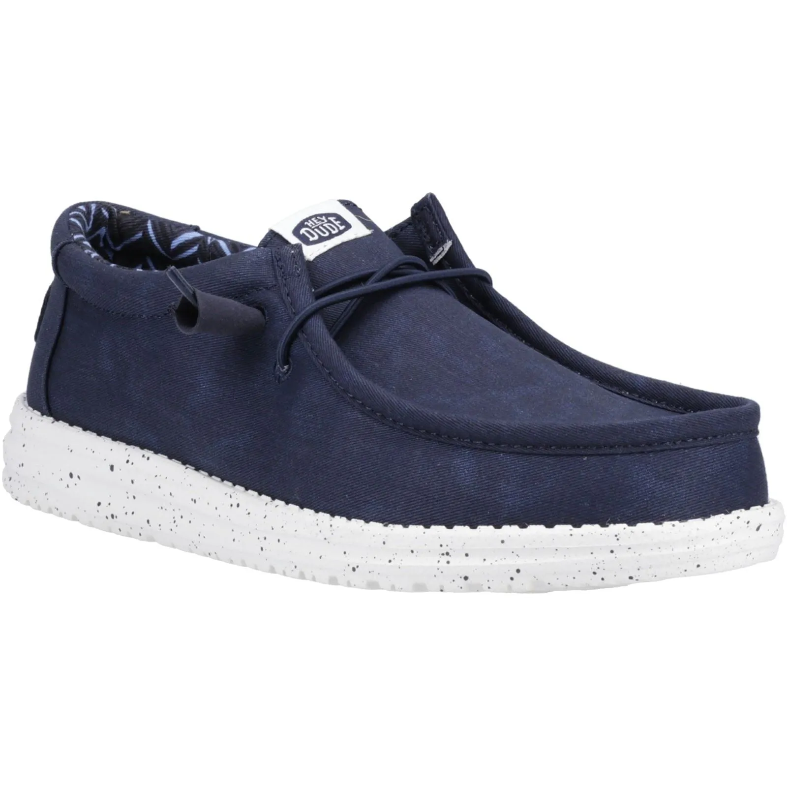 HEYDUDE Men Classic Slip On Shoes - Wally Canvas in 6 Colours, 7-12 - G40700