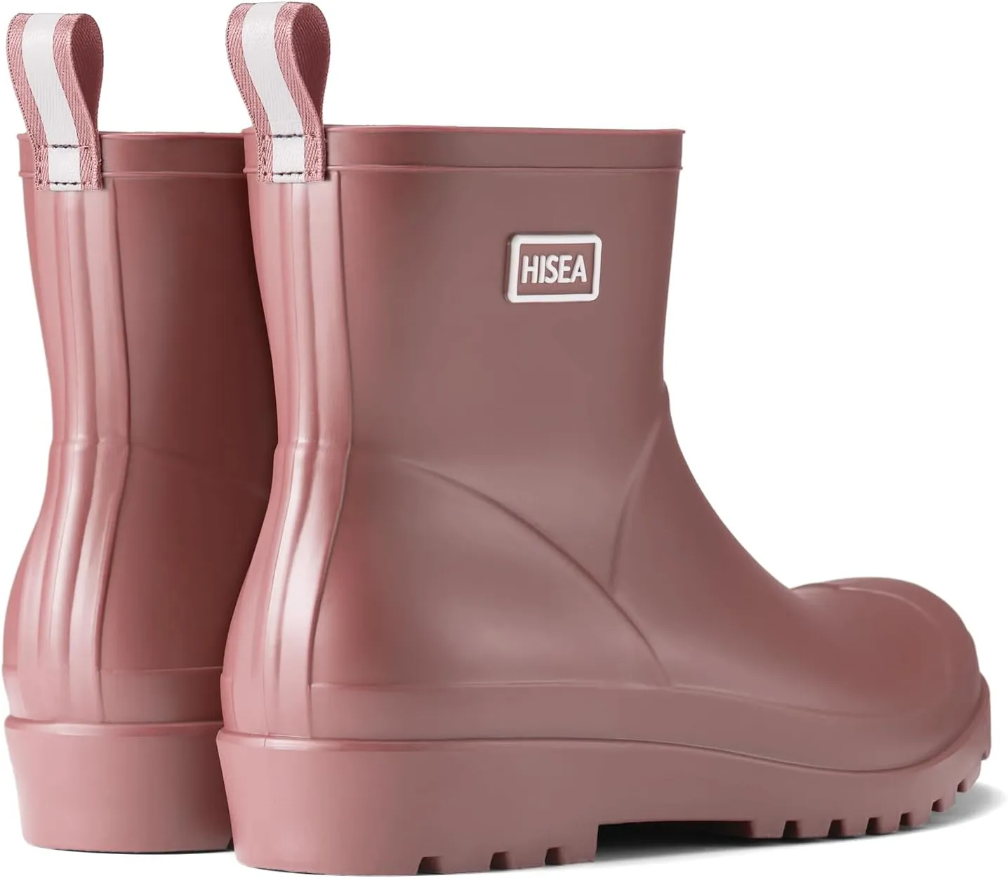 HISEA Women's Ankle Rubber Rain Boots Waterproof Short Chelsea Boots for Garden with Comfortable Insoles CHOOSE ONE SIZE UP