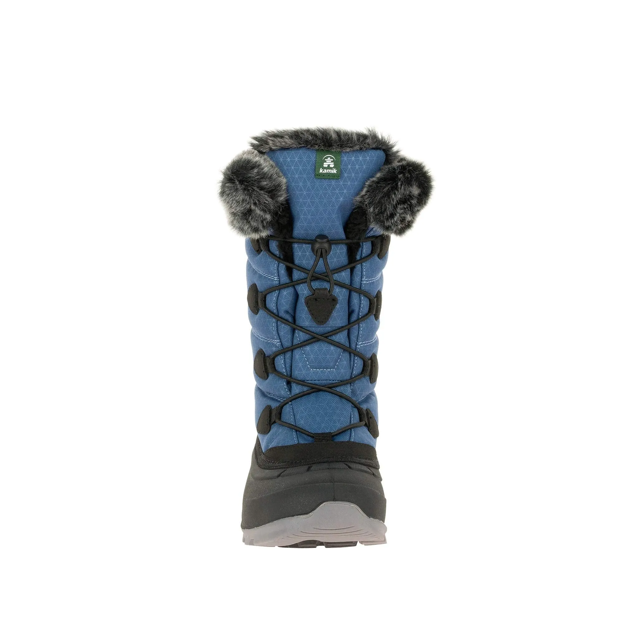 Kamik Women's Snow Boot Blue Fur Lined Warm Waterproof Snow Boots
