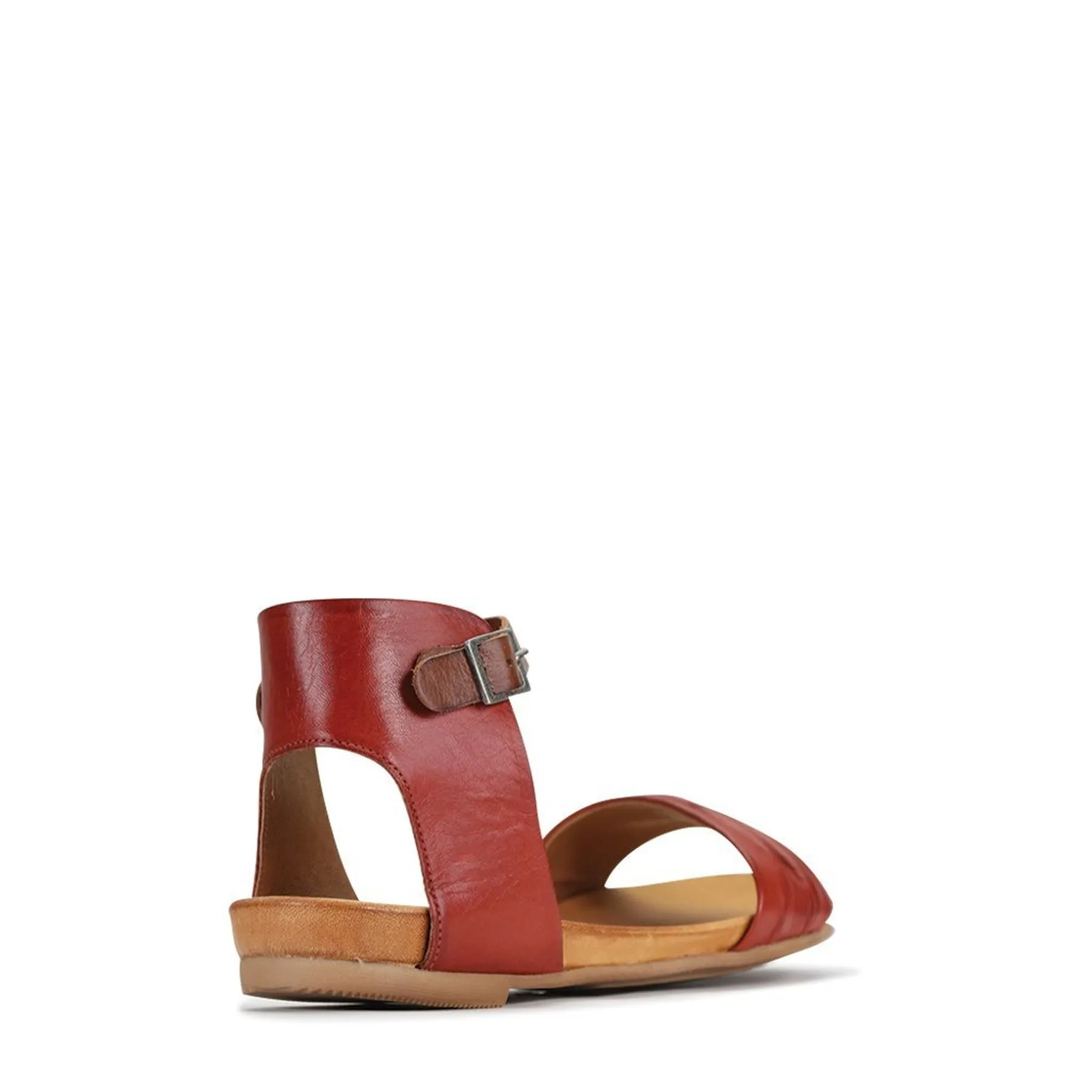 LARNI LEATHER ANKLE STRAP SANDAL