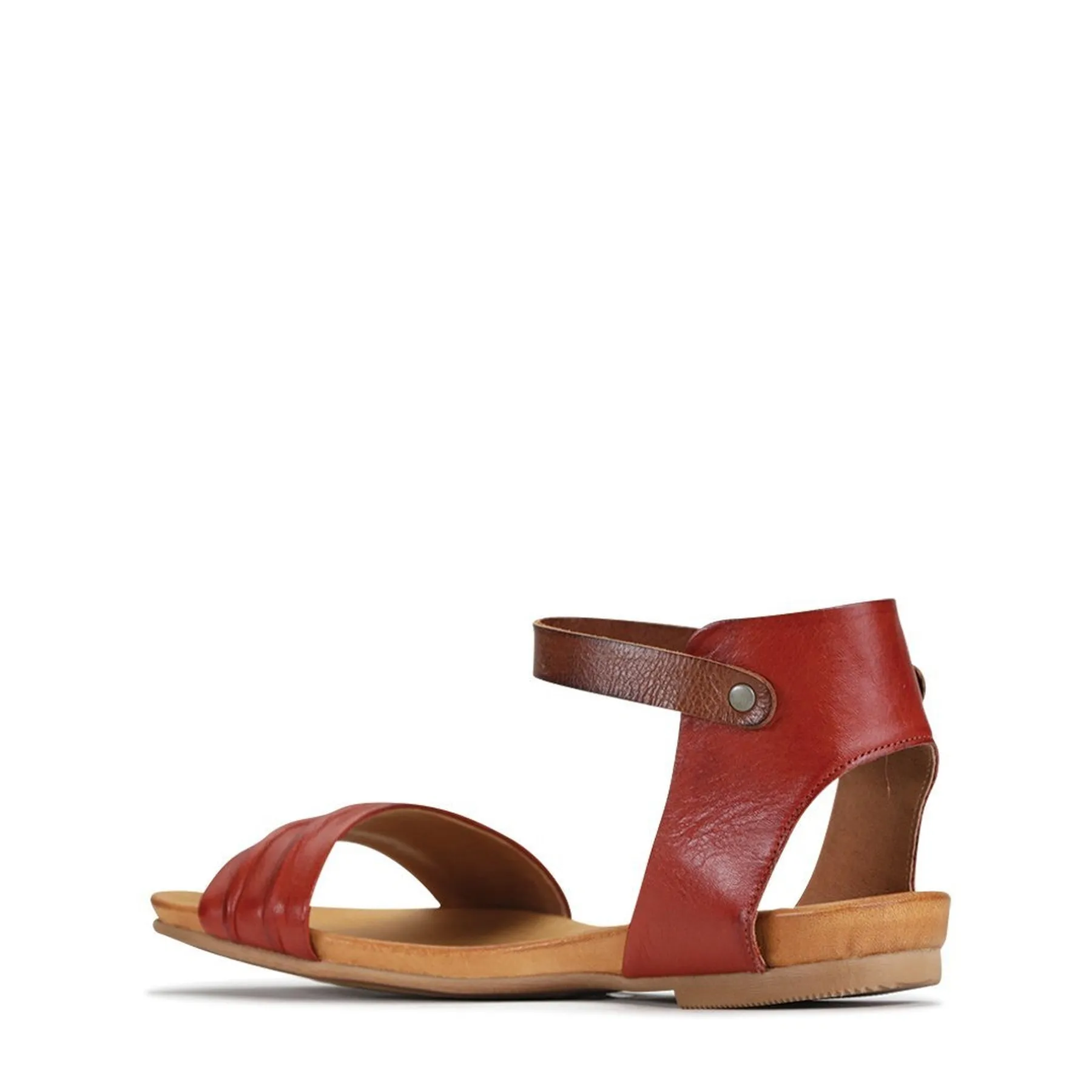 LARNI LEATHER ANKLE STRAP SANDAL