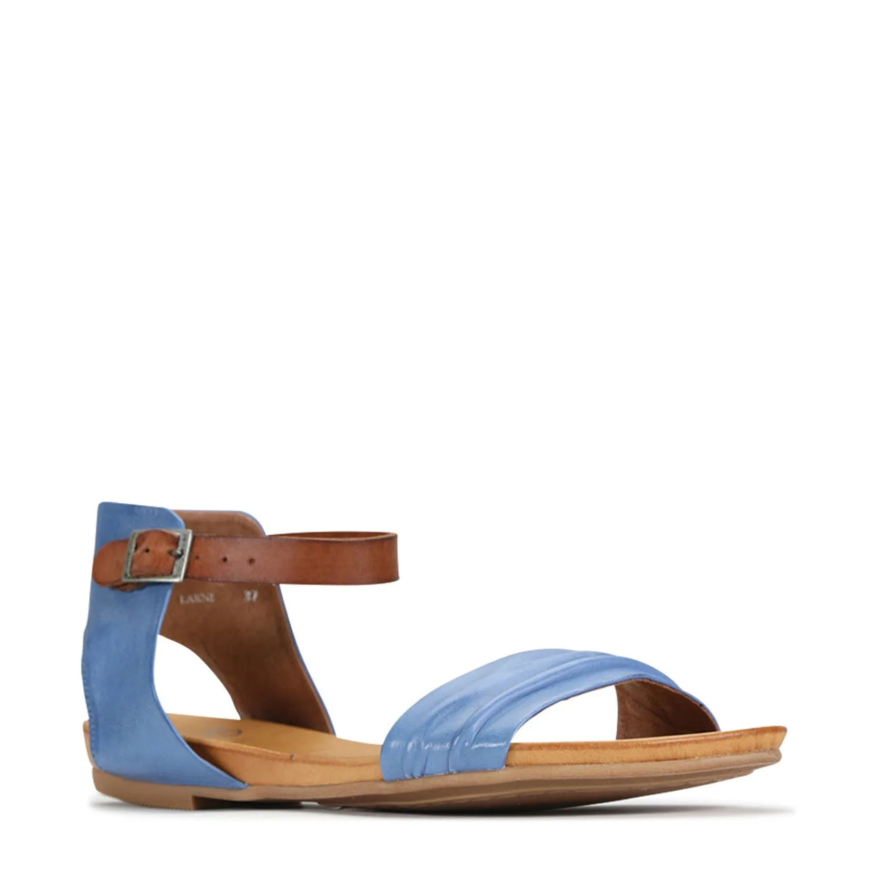 LARNI LEATHER ANKLE STRAP SANDAL