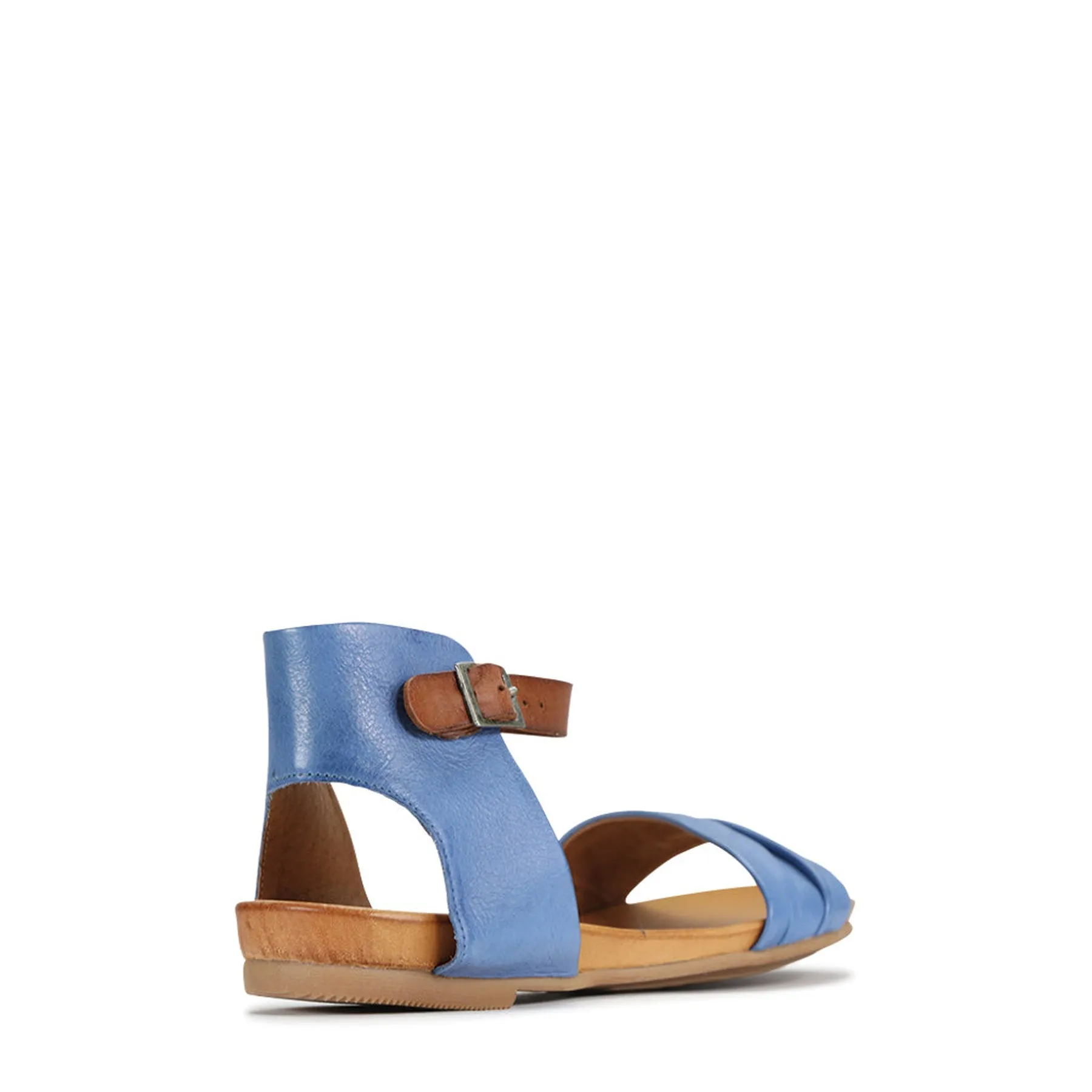 LARNI LEATHER ANKLE STRAP SANDAL
