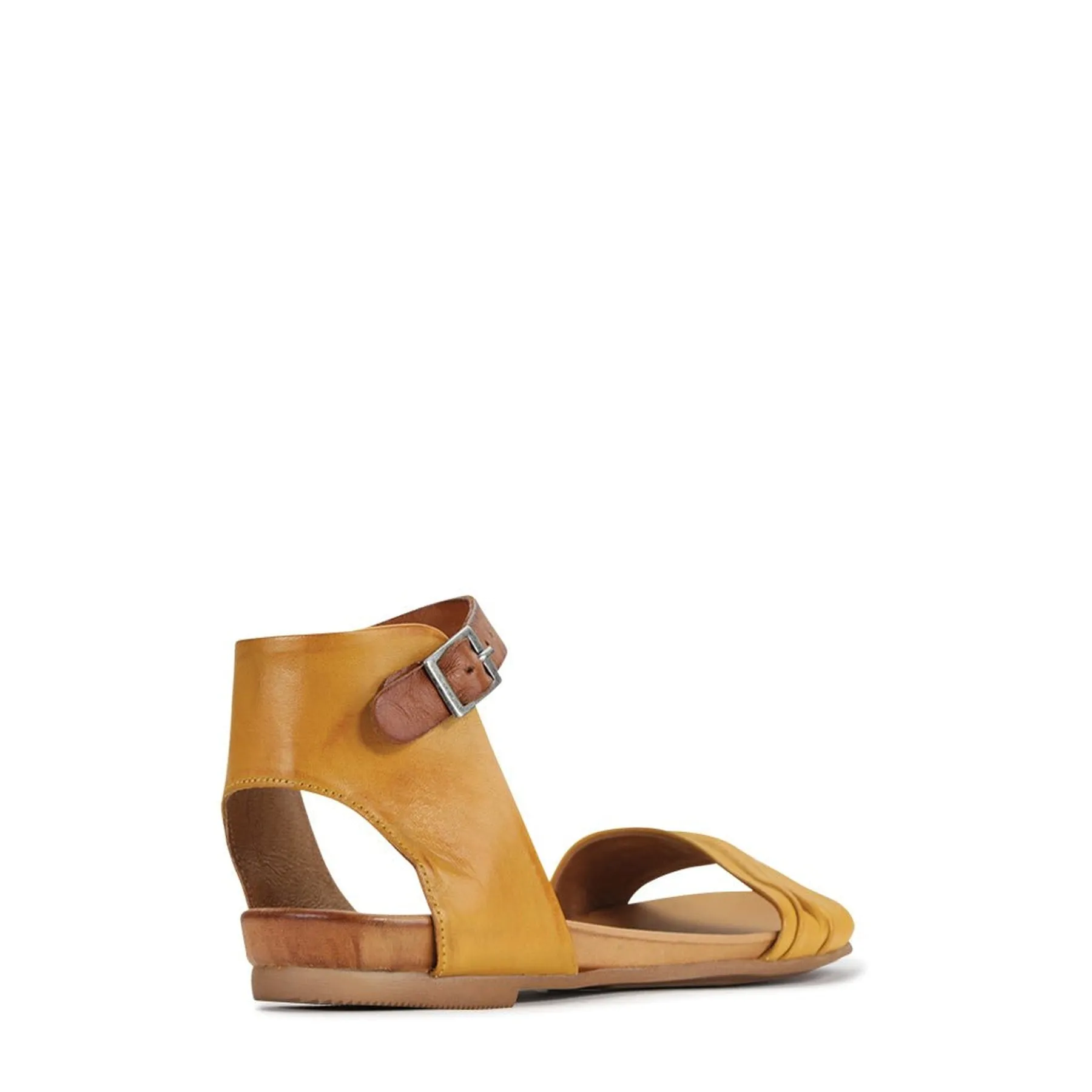 LARNI LEATHER ANKLE STRAP SANDAL