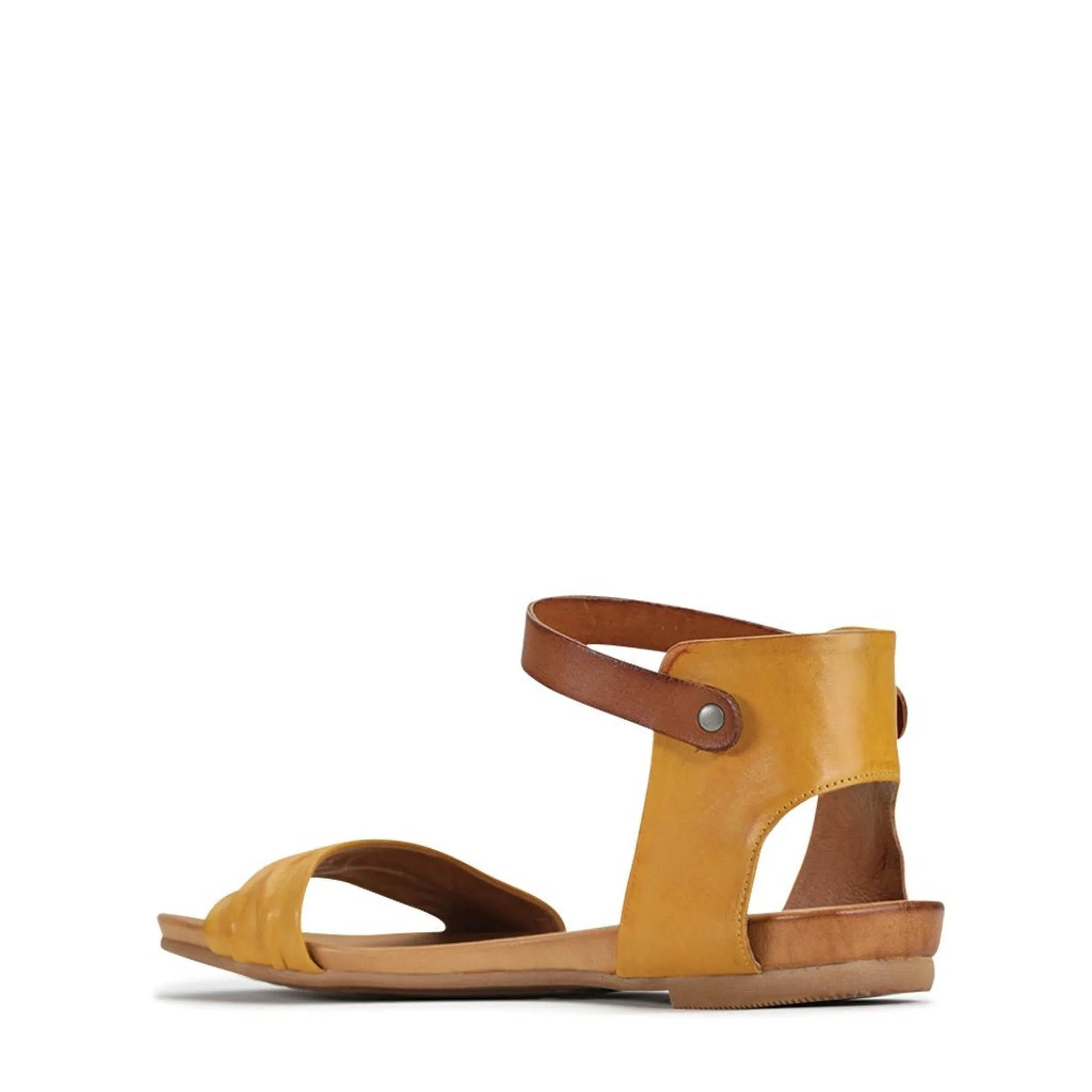 LARNI LEATHER ANKLE STRAP SANDAL