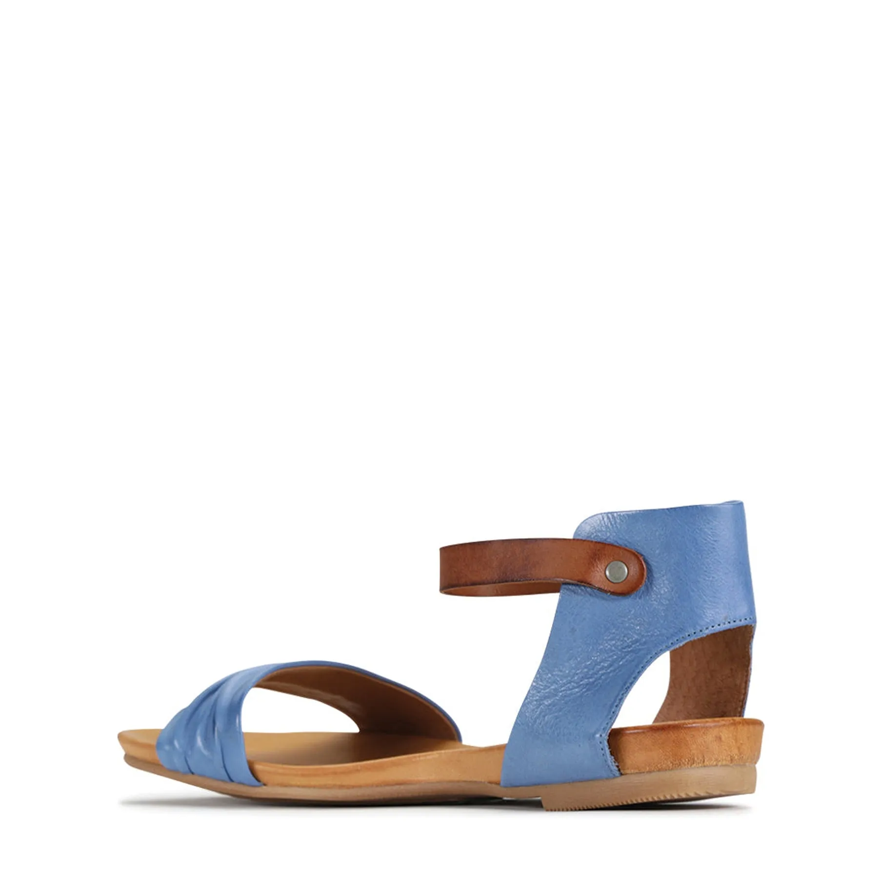 LARNI LEATHER ANKLE STRAP SANDAL
