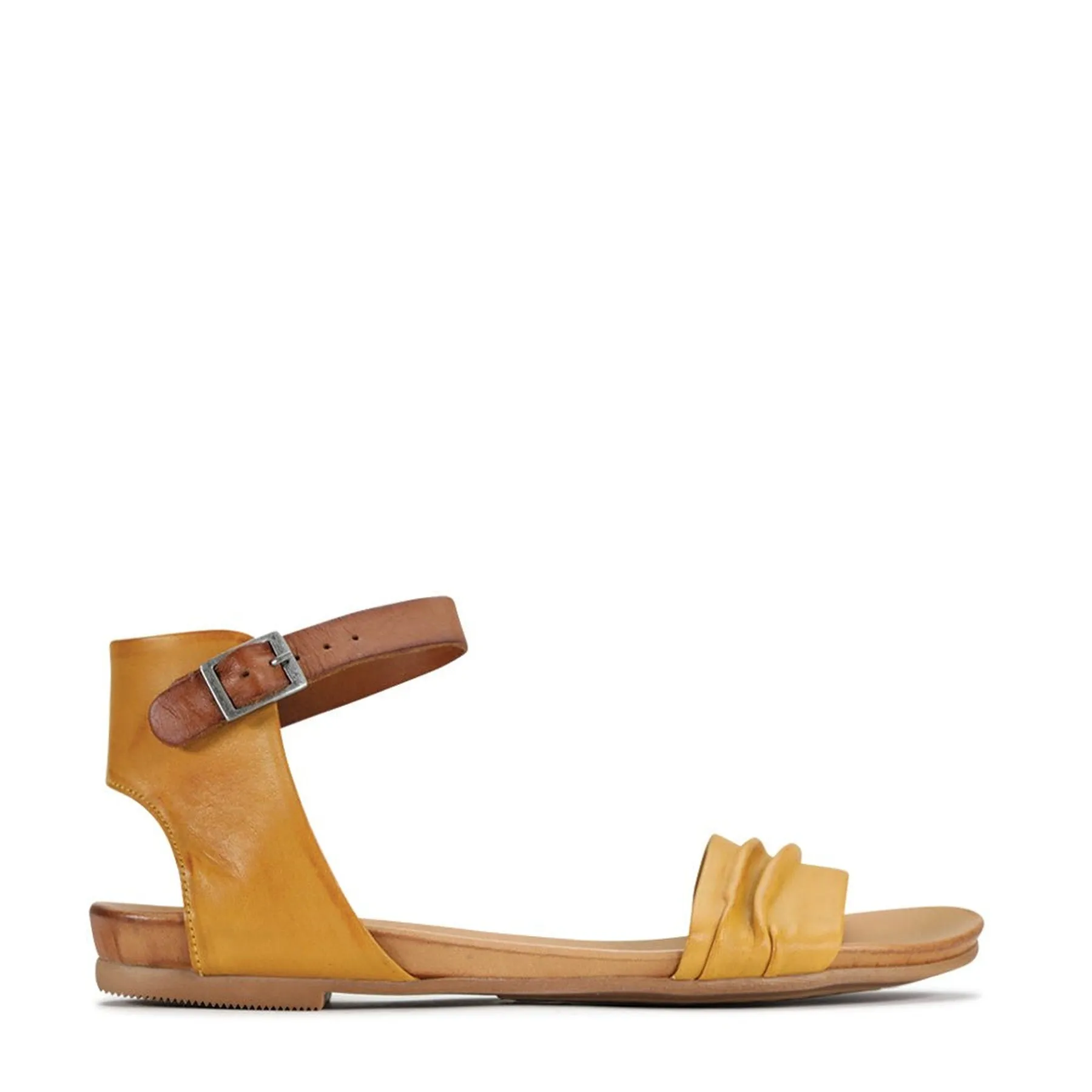 LARNI LEATHER ANKLE STRAP SANDAL
