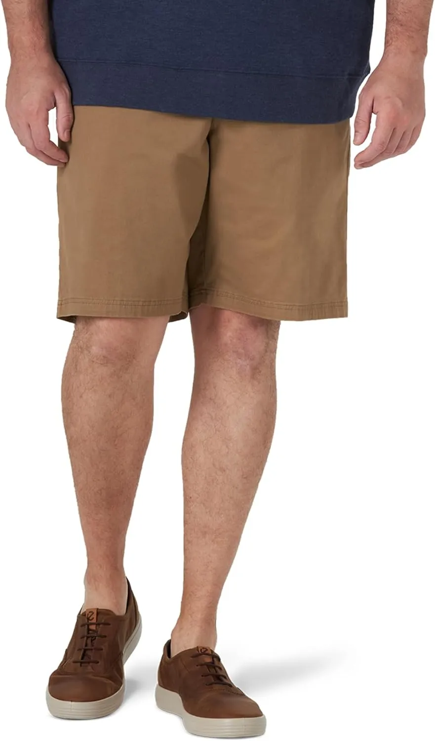 Lee Men??s Big & Tall Extreme Motion Flat Front Short