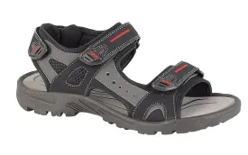 Men Sports Sandal Fasteners Black