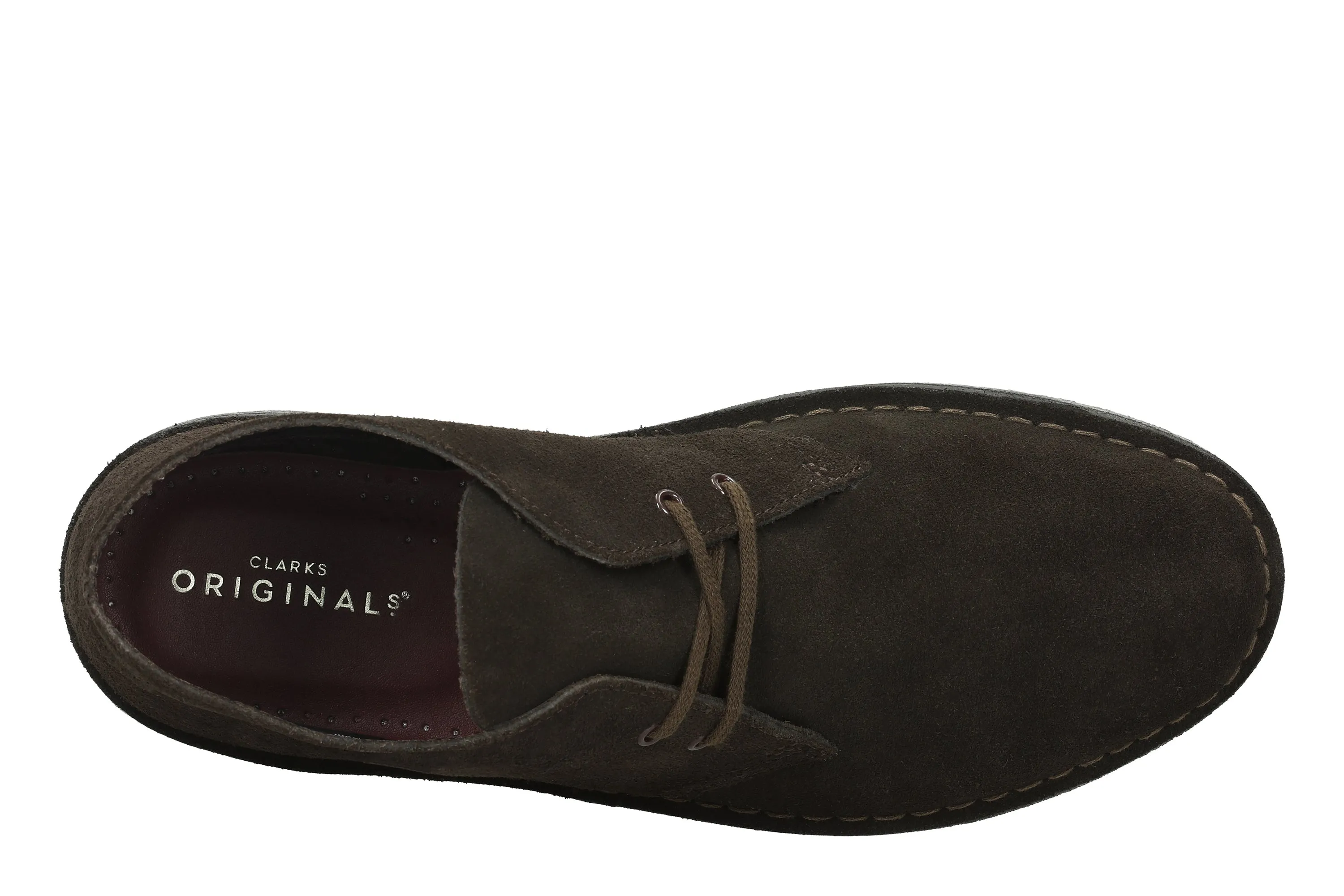 Men's Clarks Original  Desert Boot - Brown Suede / made Vietnam